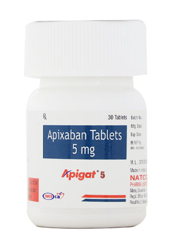 Apigat (Apixaban) Tablets price in Vietnam, Philippines and Ireland.
