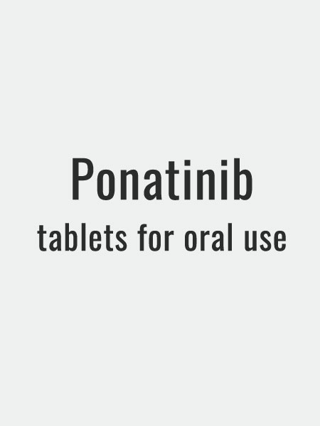 Ponatinib tablets