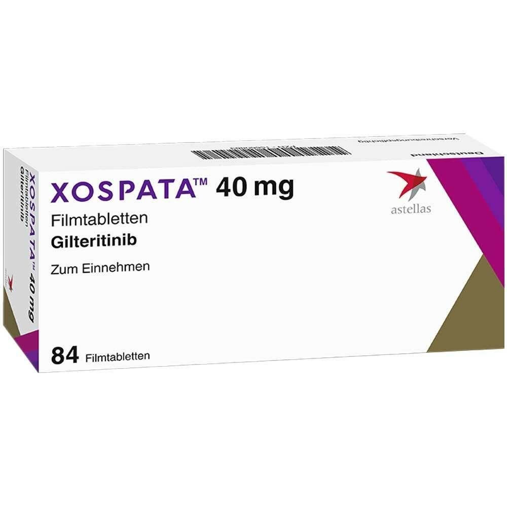 XOSPATA (gilteritinib) tablets cost price in India, Phillipines, Saudi Arabia Argentina Brazil Hungary Philippines Russia and China