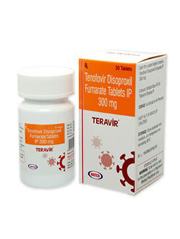 Teravir (Tenofovir disoproxil Fumarate) in Vietnam, Philippines and Ireland.
